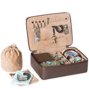Double D Ranch Brown Jewelry Case